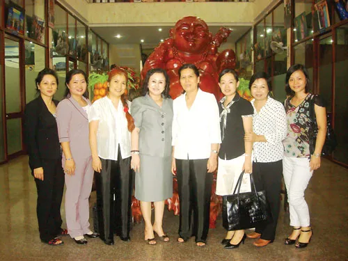 Đoàn công tác Hội Liên hiệp Phụ nữ Việt Nam thăm Bianfishco.